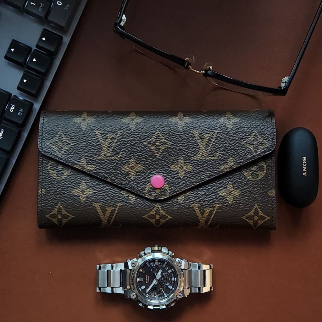 루이비통 270 조세핀 월릿 장지갑 핫핑크