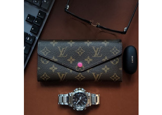 루이비통 270 조세핀 월릿 장지갑 핫핑크