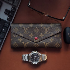 루이비통 266 조세핀 월릿 장지갑 와인