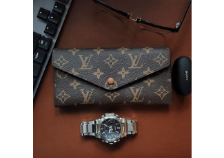 루이비통 245 조세핀 월릿 장지갑 브라운