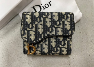 디올 새들 반지갑