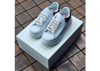 알렉산더 맥퀸 4 오버솔 스니커즈 화이트 블랙 (신발)