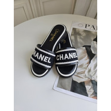 샤넬 뮬 블랙 슬리퍼 (신발)