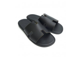 에르메스 이즈미르 블랙 슬리퍼 (신발)