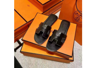 에르메스 오란 슬리퍼 블랙 (신발)