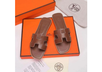 에르메스 오란 슬리퍼 브라운 (신발)