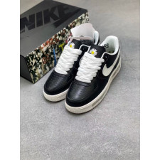 나이키 X 피스마이너스원 콜라보 NK07 에어포스 1 로우 블랙 스니커즈 (신발)