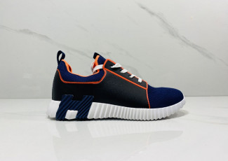 에르메스 HHAC 02 디파트 스니커즈 니트 카프스킨 & 마린 스니커즈 (신발)