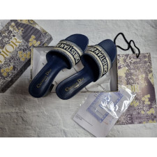 디올 디웨이 뮬 힐 네이비 (신발)