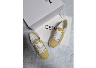 셀린느 제인로우 스니커즈 옐로우 (신발)