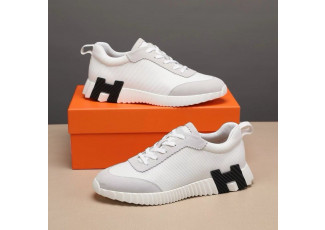 에르메스 바운싱 화이트 블랙 스니커즈 (신발)
