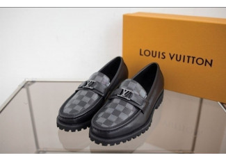 루이비통 메이저 로퍼 다미에 구두 (신발)