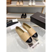 샤넬 여성 에스파듀 신발 베이지