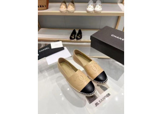 샤넬 여성 에스파듀 신발 베이지