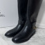 샤넬 CC 로고 체인 참 레더 롱 부츠 (신발)