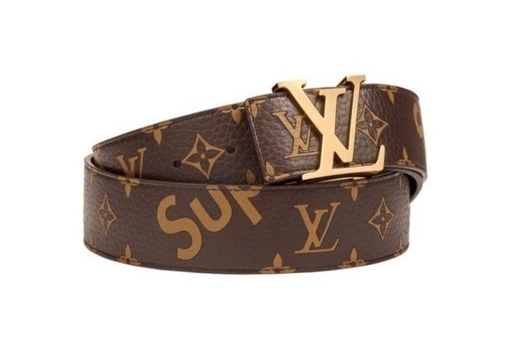 루이비통 X 슈프림 콜라보 벨트