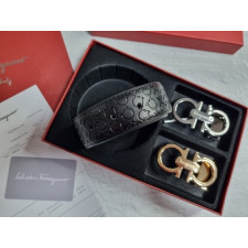 페라가모 2버클 벨트