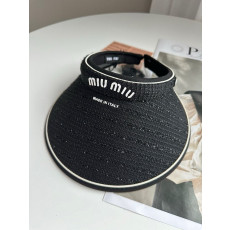 미우미우 반짝이 썬캡 (모자)