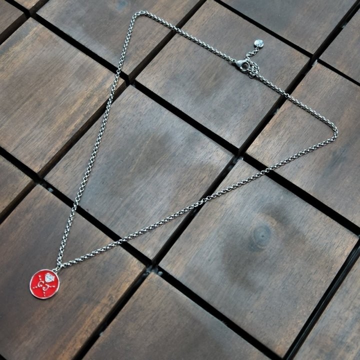 구찌 293 고스트 펜던트 목걸이