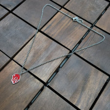 구찌 276 고스트 스쿨 펜던트 목걸이