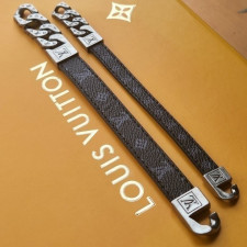 루이비통 리베르소 모노 체인 팔찌 은장