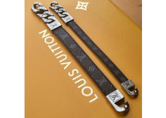 루이비통 리베르소 모노 체인 팔찌 은장