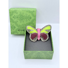 구찌 Gg03 버터플라이 쉐이프 키체인 키링