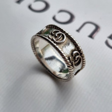 구찌 126 더블 G 반지