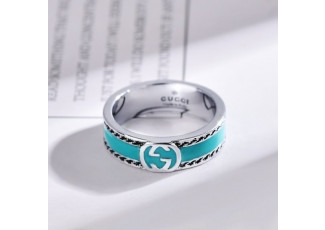 구찌 375 인터로킹 G 반지