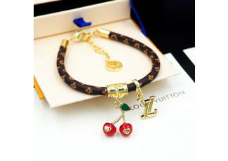 루이비통 KJ010 무라카미 타카시 세리즈 브레이슬릿 모노그램 팔찌