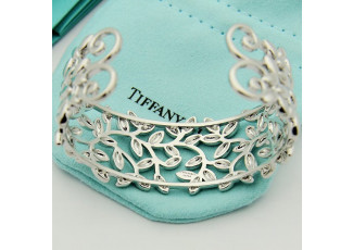 티파니 TOZ01 팔로마 피카소 올리브 리프 커프 팔찌