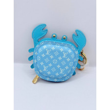 루이비통 KJ48 크랩 LV Crab 백 참 블루 키링