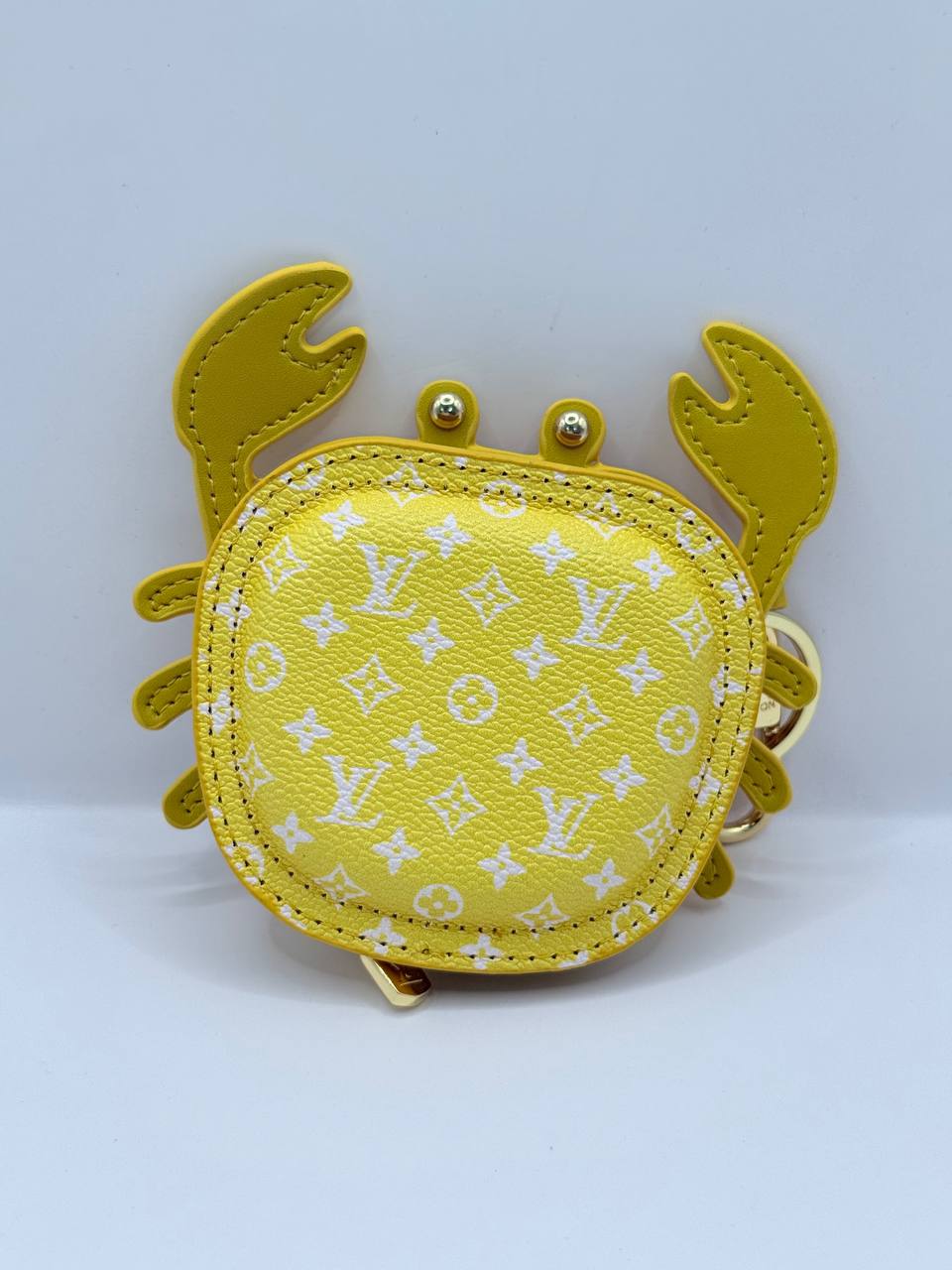 루이비통 KJ46 크랩 LV Crab 백 참 옐로우 키링