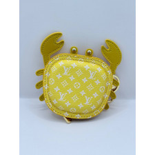 루이비통 KJ46 크랩 LV Crab 백 참 옐로우 키링