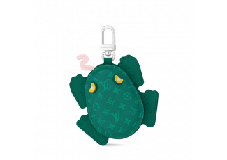 루이비통 KJ50 두꺼비 프로그 LV Frog 백 참 그린 키링
