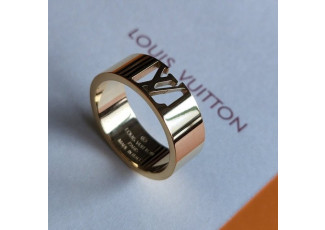 루이비통 422 SIGNATURE CHAIN 골드 반지