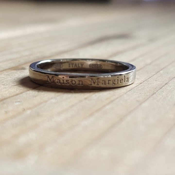 메종마르지엘라 스털링 실버 로고 Silver 92.5 반지