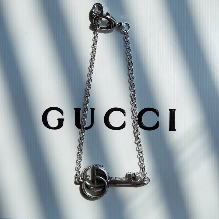 구찌 159 더블 키 팔찌