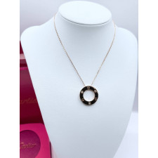 까르띠에 CB04 LOVE 네크리스 다이아몬드 옐로우 골드 목걸이