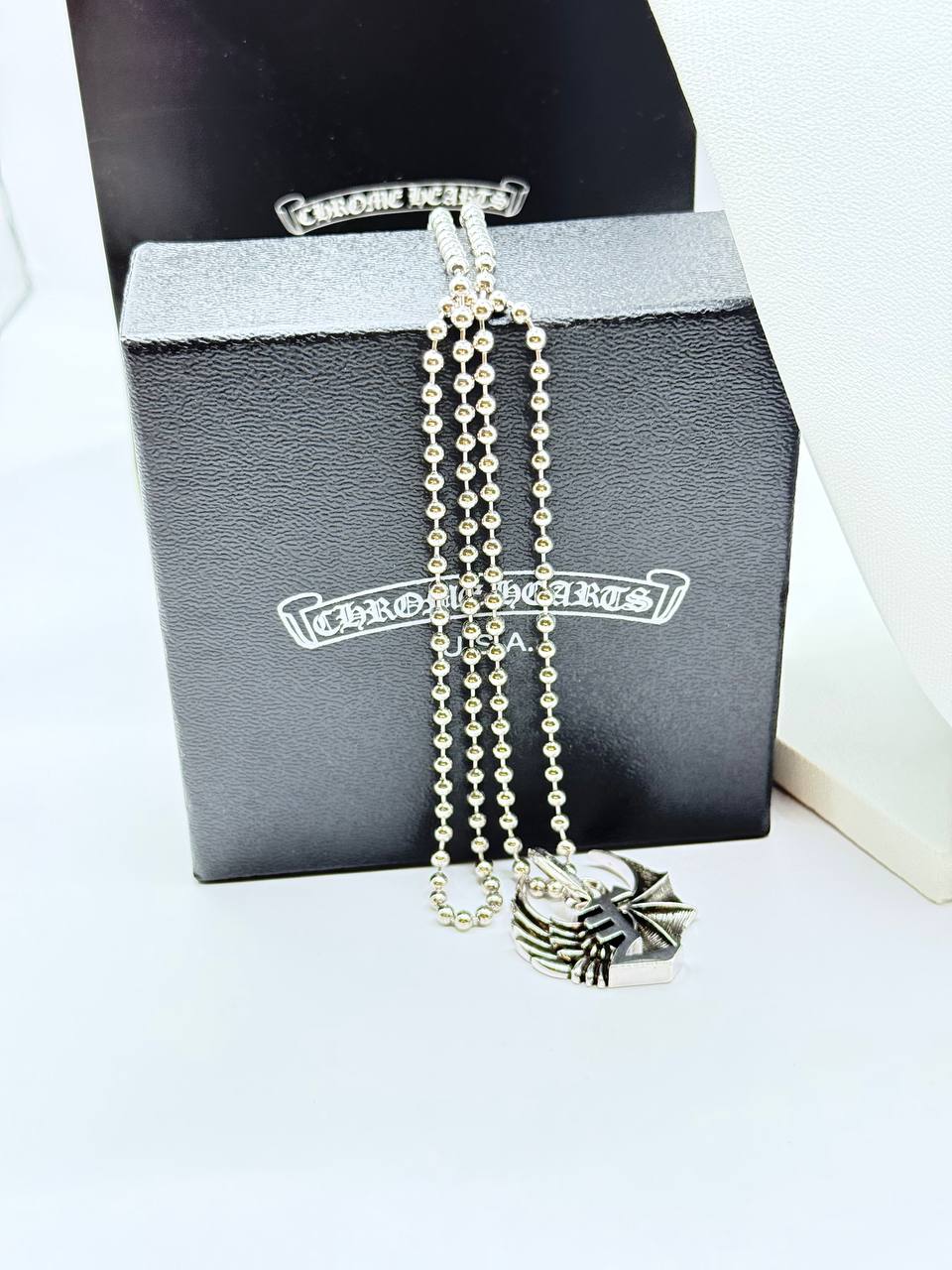 크롬하츠 ME06 지르콘 목걸이