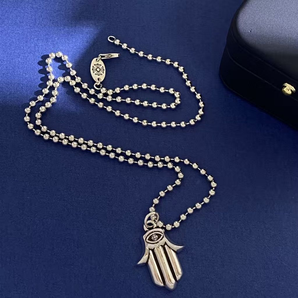 크롬하츠 ME04 플러스 불렛 팬던트 목걸이