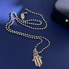 크롬하츠 ME04 플러스 불렛 팬던트 목걸이