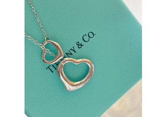티파니 TOZ 09 앤 코 러빙 하트 실버 목걸이