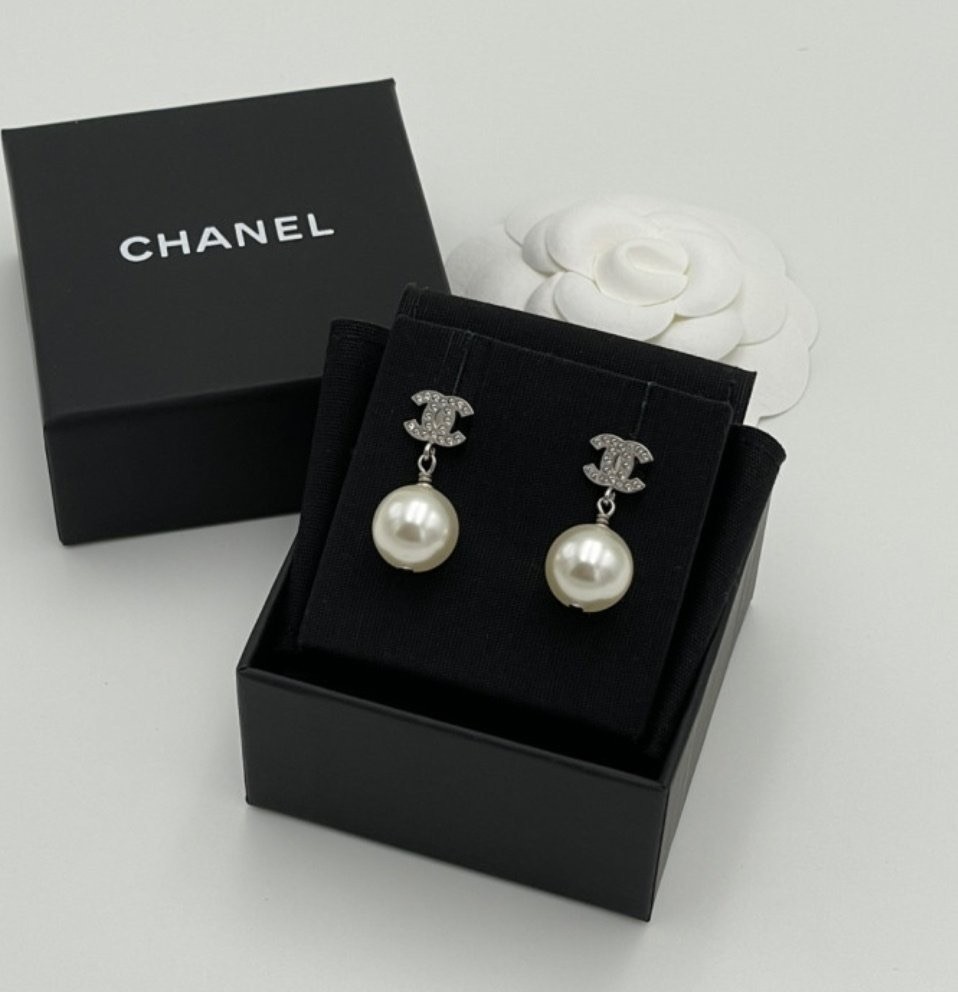 샤넬 진주 이어링 귀걸이