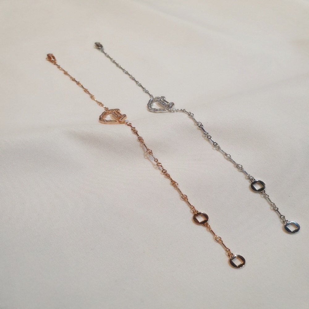 키린 유이 큐빅 팔찌