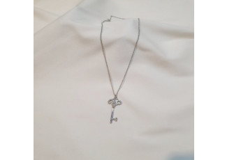 티파니 큐빅 열쇠 목걸이