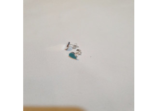 티파니 하트 민트 귀걸이