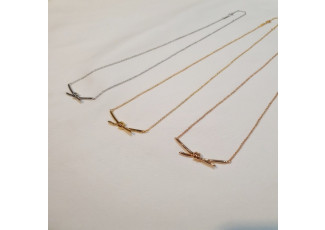 티파니 매듭 노트 목걸이