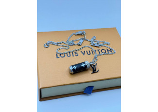 루이비통 KJ06 참스 모노그램 이클립스 목걸이