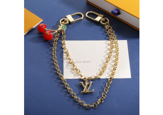 루이비통 KJ04 무라카미 타카시 체리 백 체인 목걸이